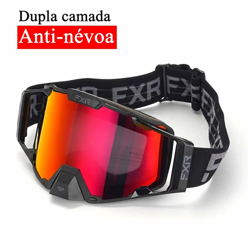 Óculos de Motocross FXR Anti-névoa